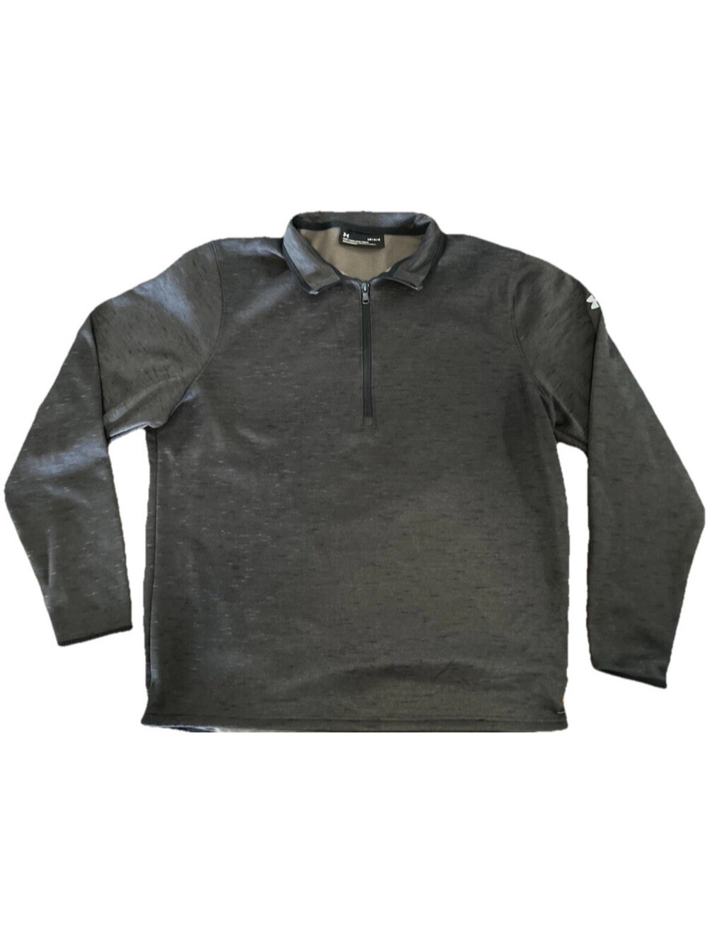 Under Armour Men's Golf Fleece Pullover Size Large Black 1/4 Zip